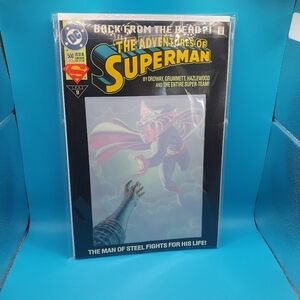 DC Comics The Adventures of Superman with Black and Gold Cover